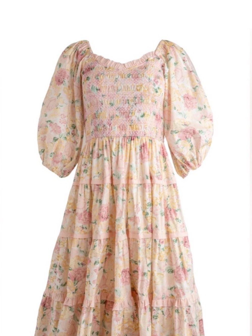 Ivy City Co Rosalyn Dress in Pastel Floral